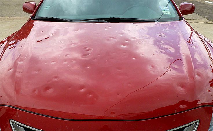 Consider Before Buying a Hail-damaged Car